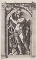 KG 02375
<br/>
Sol (naar Polidoro da Caravaggio)
<br/>
<em>Goltzius, Hendrick (1558-1617)</em>